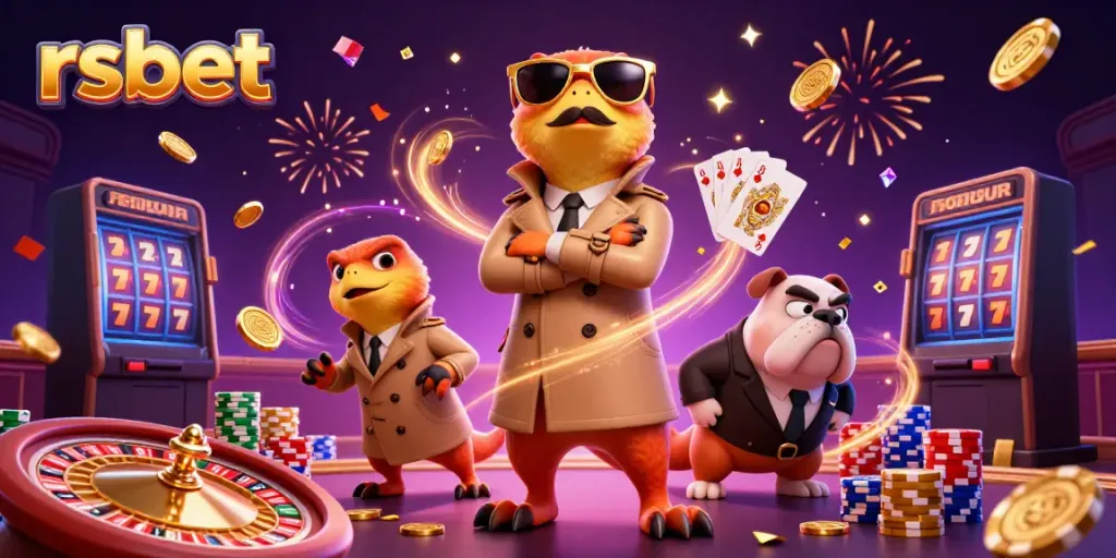 Experience the thrill of rsbet with raptors disguising themselves to enter a VIP casino lounge.
