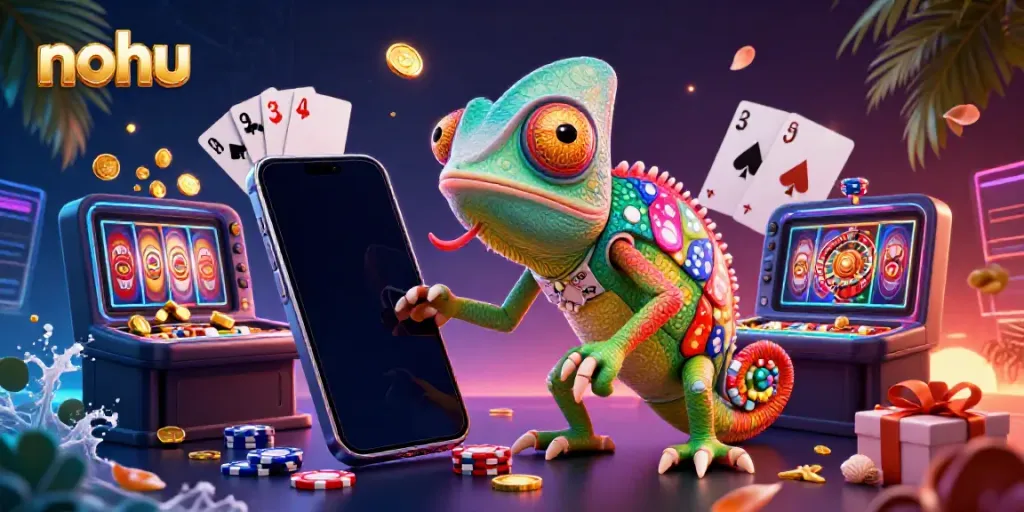 Engage in thrilling casino action at NOHU with vibrant games and dynamic visuals.