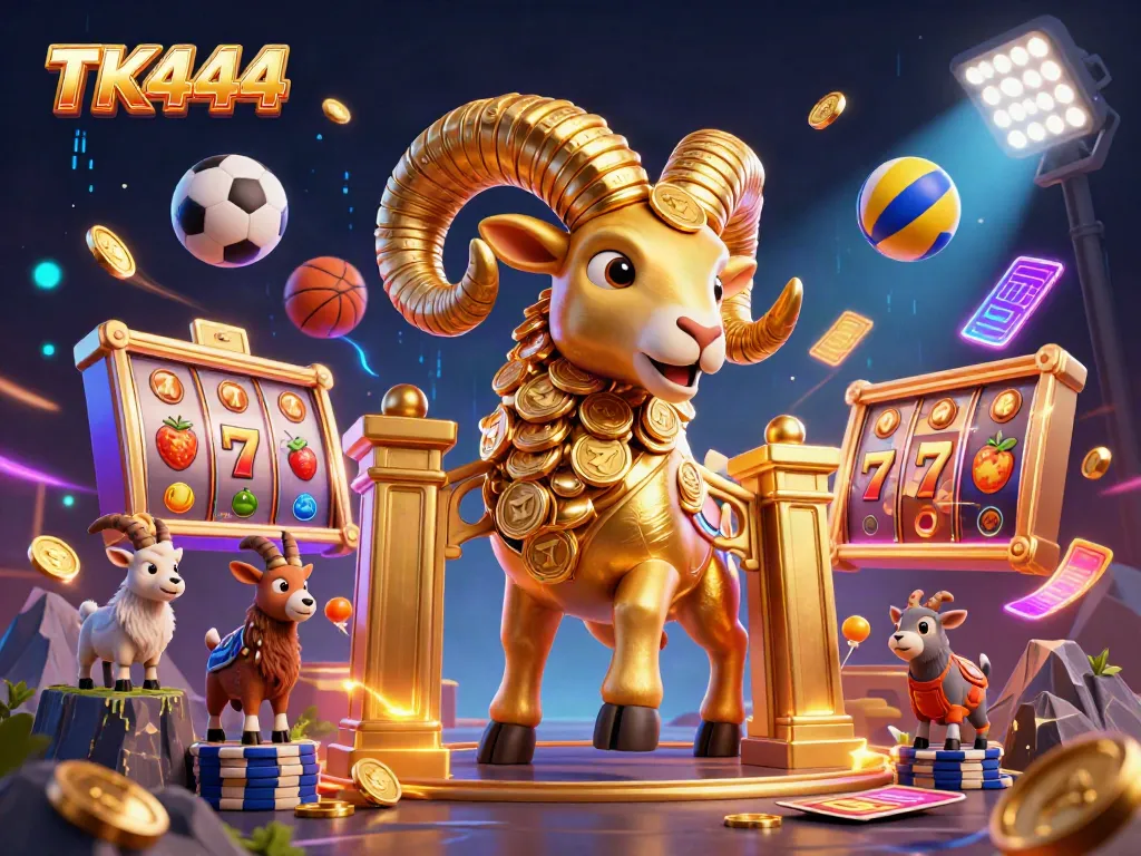 Engage in thrilling gameplay with TK444's vibrant online casino experience.