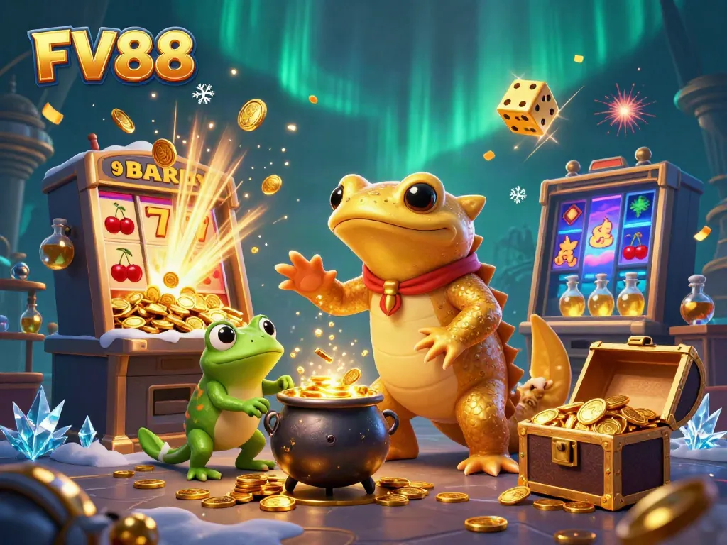 Engage in thrilling gameplay with FV88, featuring dynamic casino elements and stunning 3D artistry.