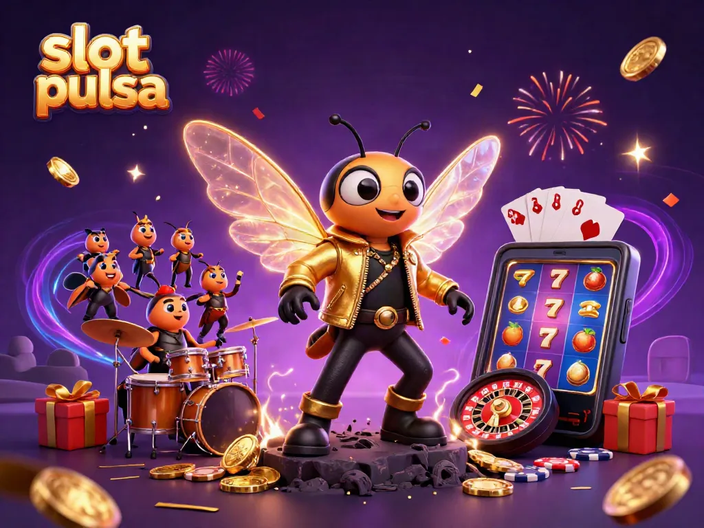 Menangkan slot pulsa dengan bermain game slot yang penuh warna dan simbol jackpot.
