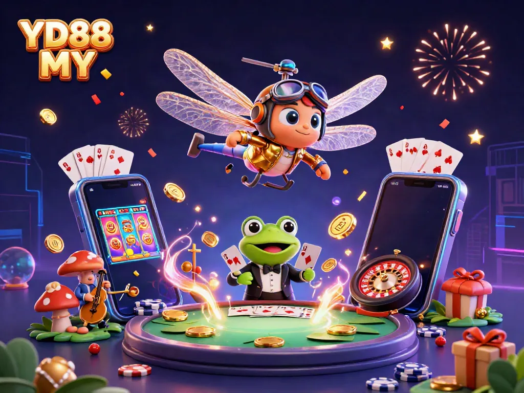 Engage in thrilling gameplay at YD88 MY with rich casino elements and dynamic character interactions.
