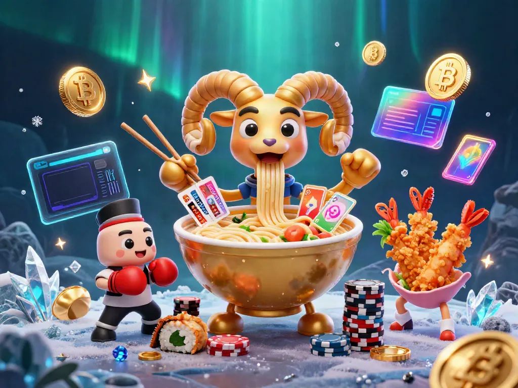 Experience the excitement of ee88 with a giant ramen bowl dealer in an immersive casino setting.