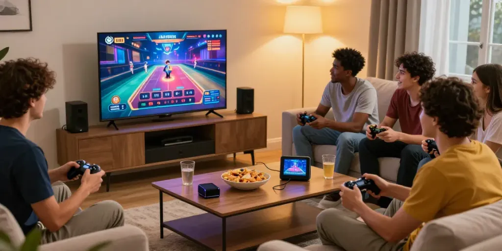 pohon4d suasana bermain game online bersama teman-teman dengan antusiasme tinggi