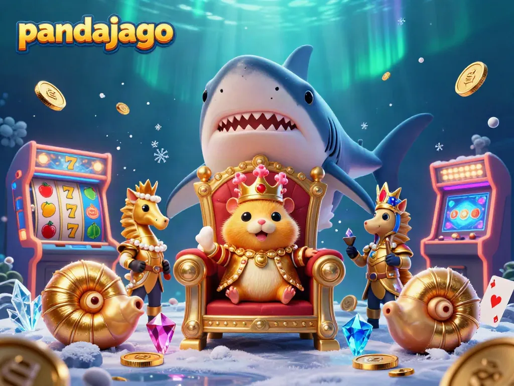 Permainan slot seru di pandajago dengan raja hamster emas dan penjaga kuda laut yang memukau.