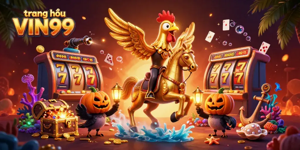 Experience thrilling adventures and winnings at trang chủ VIN99 featuring interactive casino elements and vibrant characters.
