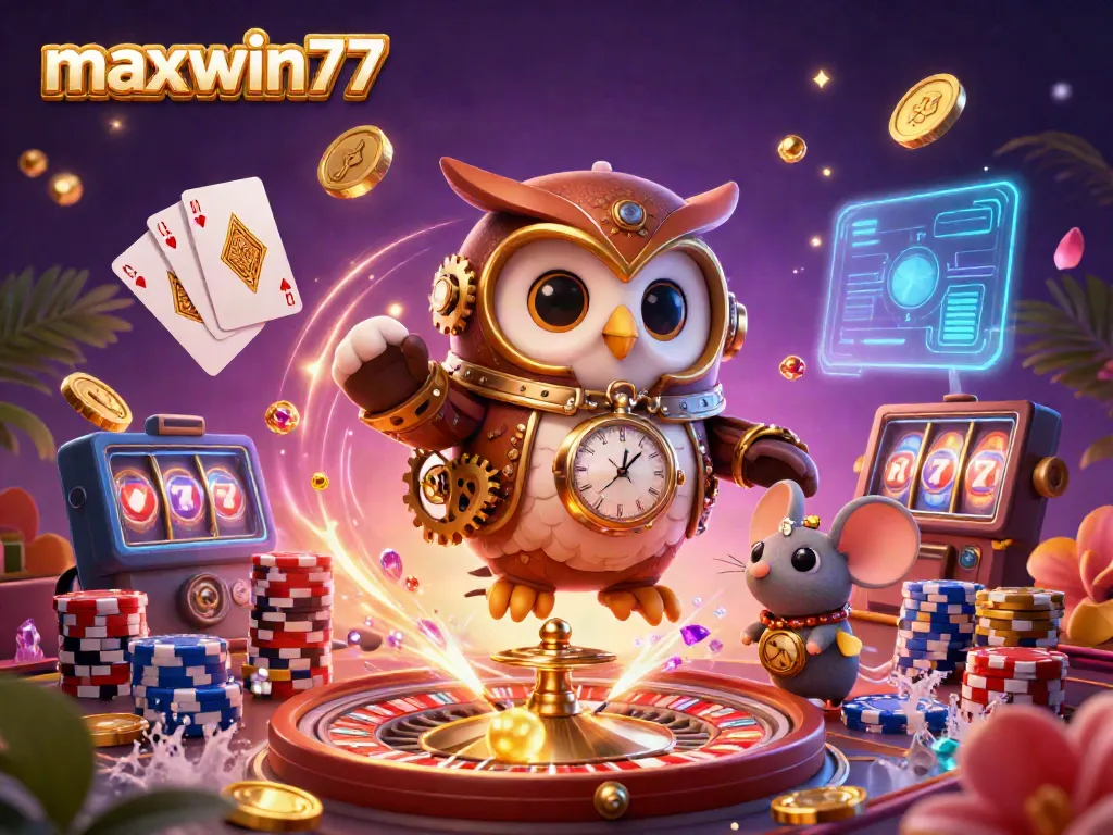 Play slot games with maxwin77 and enjoy spinning reels and rich casino rewards.